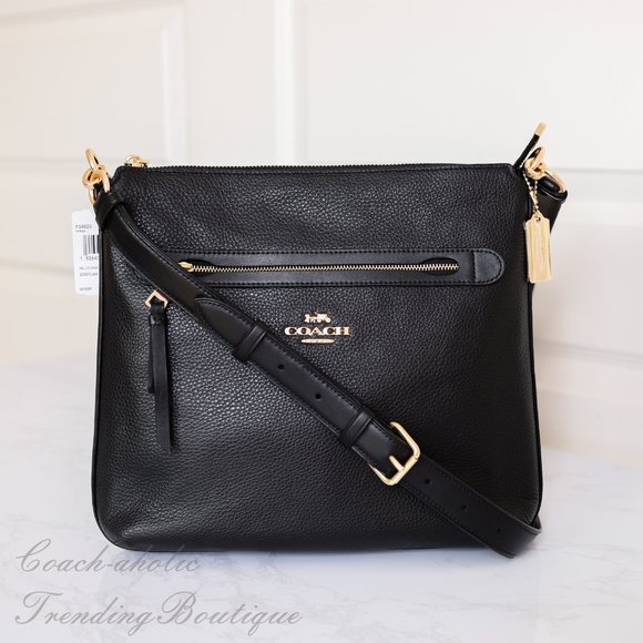 Coach Bags Nwt Coach F34823 Mae Pebble Leather Crossbody Bag Poshmark